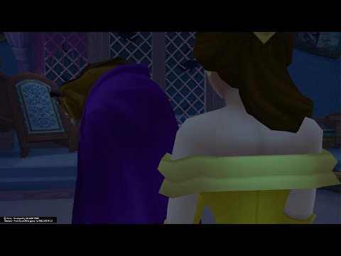 KINGDOM HEARTS All in one pt 131-revisiting beasts castle and port royal
