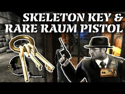 The Saboteur - Skeleton Key Gate and Raum Pistol rare variant
