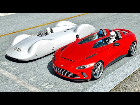 vs Auto Union Type-C 1937 at Deep Forest Raceway