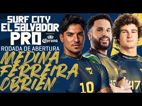 Gabriel Medina x Italo Ferreira x Liam O'Brien - Rodada de Abertura | Surf City El Salvador Pro