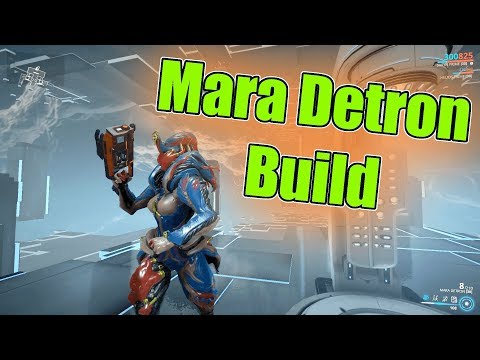 Warframe Mara Detron Build (4 Forma)