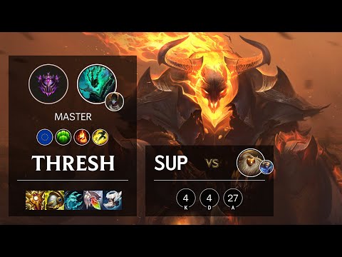 Thresh Support vs Bard - EUW Master Patch 11.17