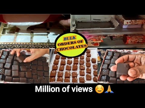 How to make Chocolate In bulk Order|Chocolate business ka tarika|Chocolate packing ka tarika part1