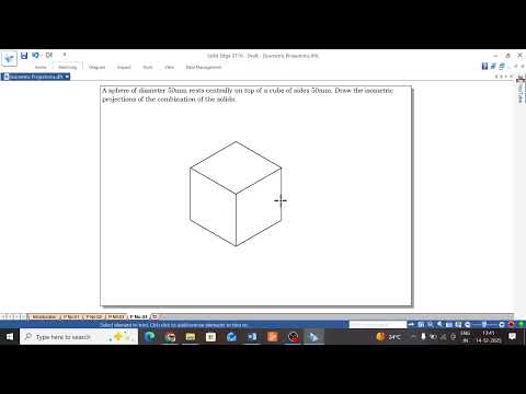 Isometric Projections Problem No 04