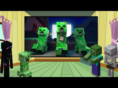 Reinhart Gaming - Minecraft mobs react to creeper rap by dan bull.