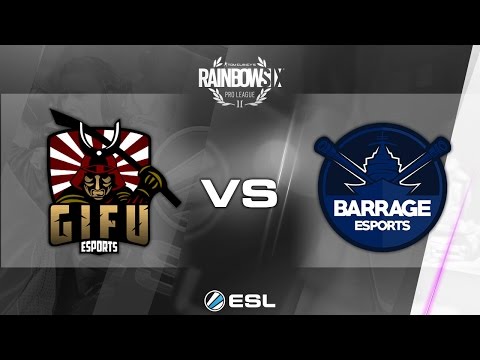 Rainbow Six Pro League - Season 1 - PC - EU - GiFu eSports vs Barrage eSports