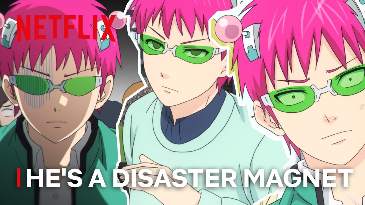 Kusuo's Daily Disasters | The Disastrous Life of Saiki K.: Reawakened | Netflix Anime