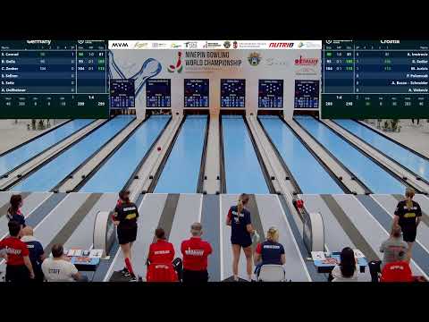 Deutschland – Kroatien | Weltmeisterschaft Frauen – Finale 2025 | Kegeln Classic