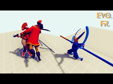 CAPTAIN & HARPOONER UNITS PART 2 -TOTALLY ACURATE BATTLE SIMULATOR TABS GAMEPLAY PORT MAP SIMULATION