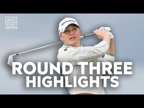 Charley Hull Charges Into Contention! | Round Three Full Highlights | AIG Women’s Open