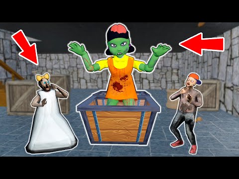 Zombie Squid Game vs baby Granny vs baby Grandpa - funny horror school animation (p.34)