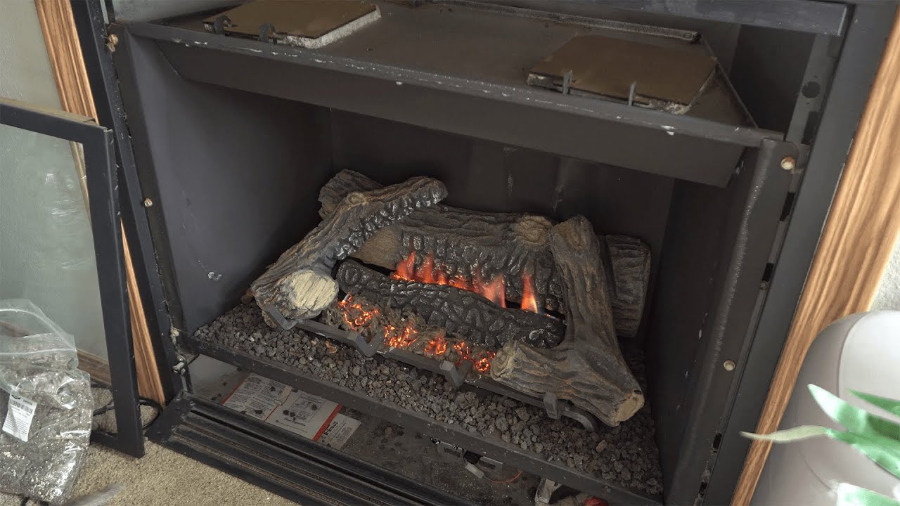 Watch video Add glowing embers to your gas fireplace Now Add glowing embers to your gas fireplace