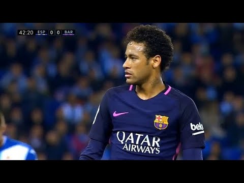 Neymar Vs Espanyol (A) La Liga 16-17 | HD 1080i