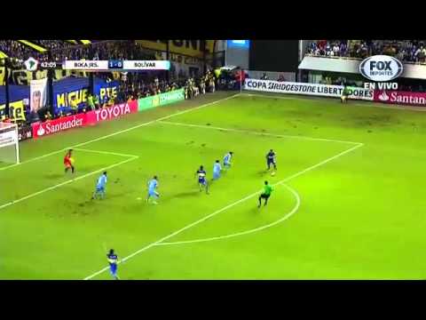 Carlos Tevez Super Gol - Boca Jrs vs Bolivar