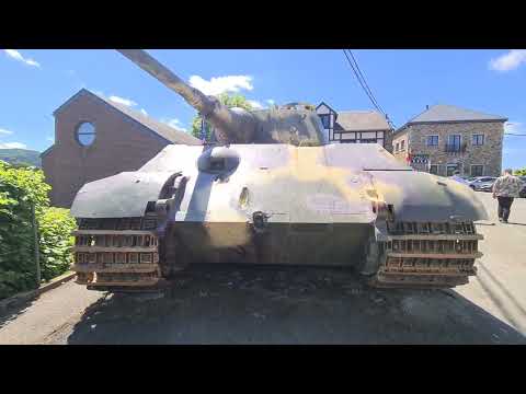 Panzerkampfwagen VI Ausf. B „Tiger II“  Rue de l'Eglise, 4987 Stoumont Belgium /DECEMBER 44 MUSEUM/