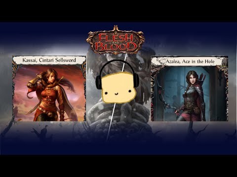 Newbie play Flesh and Blood TCG Blitz [Deck: Azalea] ... NICE GAME - Day 48