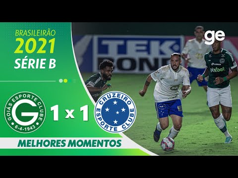 Gols e lances de Goiás x Cruzeiro