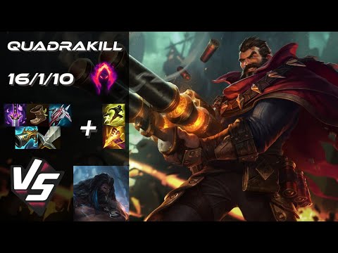 JUNGLE Graves vs Udyr [QUADRAKILL] - NA Challenger Patch 25.S1.3