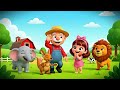 Meet The Animals Lion Elephant Kangaroo Farmer Leo Song