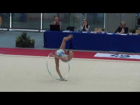 Daria Pridannikova RUS hoop junior all around Luxenbourg Trophy 2017