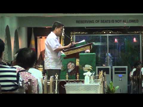 Saint Pio Chapel in Libis - 05/23/2013 Sharing