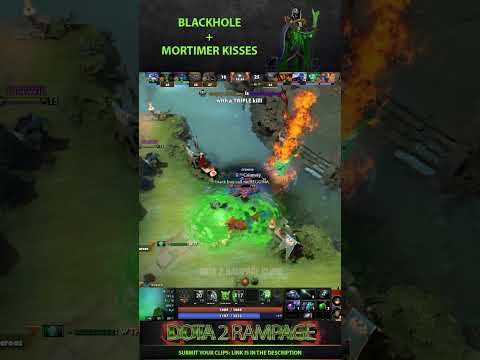 Rubick Stolen Mortimer Kisses + Blackhole #dota2 #dota2shorts
