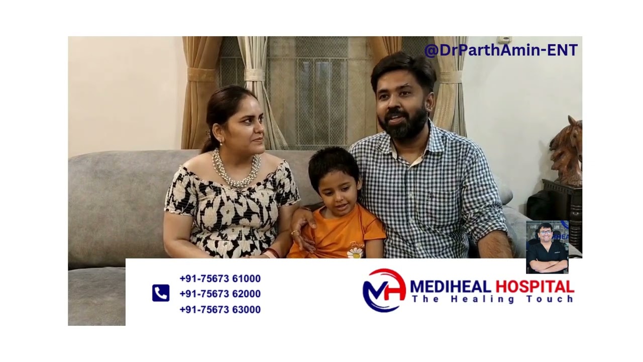4 years old Happy Patient by @DrParthAmin-ENT @MedihealMultispeciality #PaediatricENT #happypatients