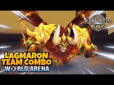 Lagmaron Team Combo in World Arena Ep. 2 - Summoners War