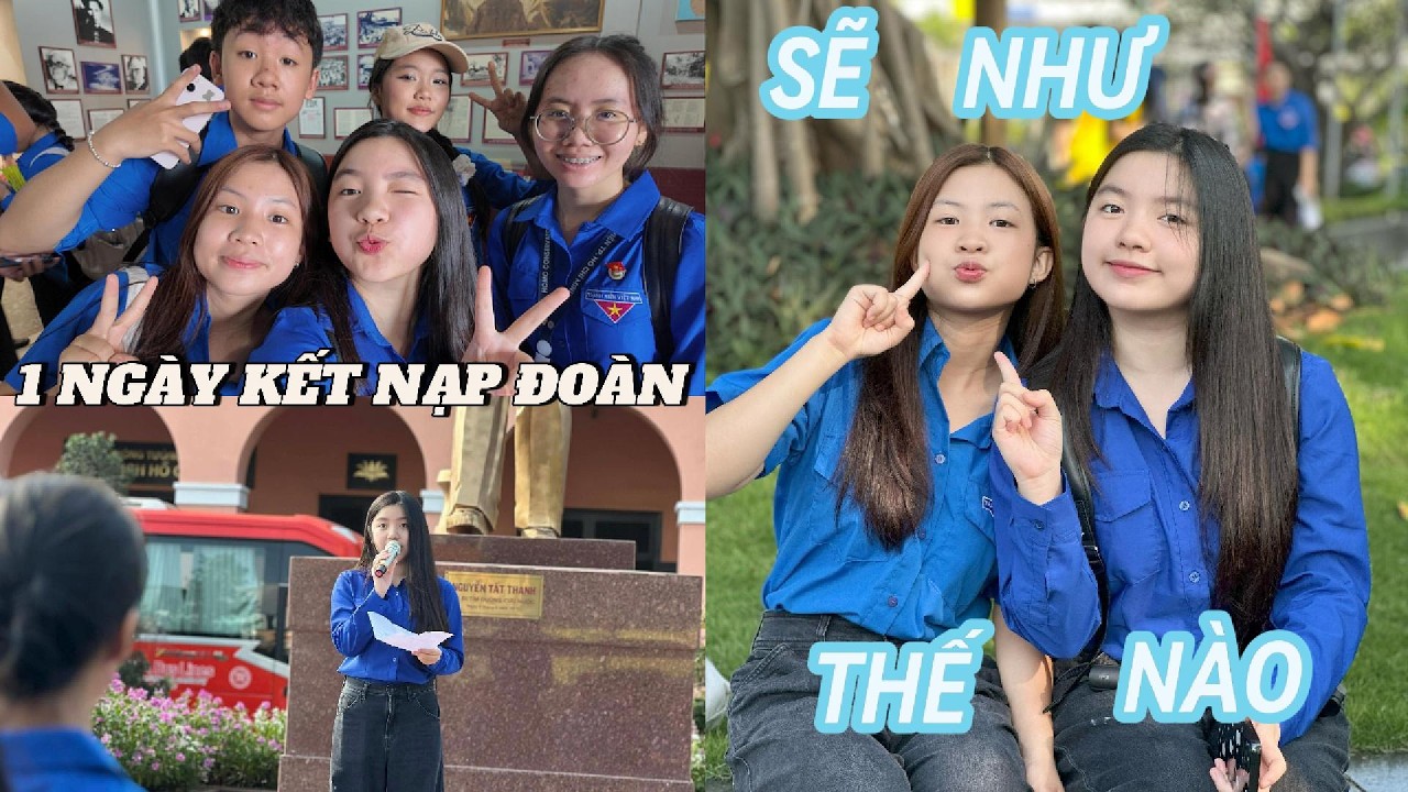 Hành Trình 1 Ngày Đi Kết Nạp Đoàn Của ENNI ✨