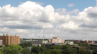 preview picture of video 'Akron Children's Hospital Crane Tear Down'