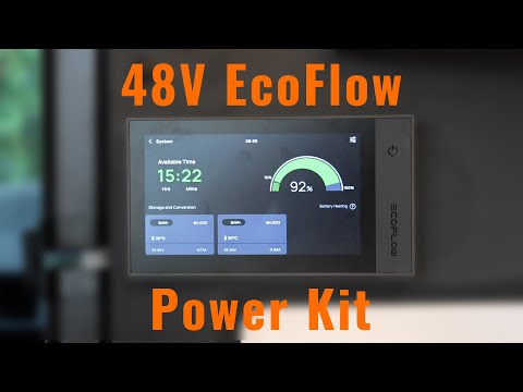 Exploring the 48 Volt EcoFlow Power Kit System in the Kimberley Kruiswagen