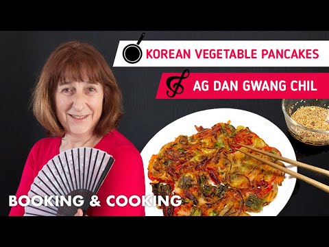 VEGETABLE KOREAN PANCAKE (Yachaejeon) - AgDan Gwang Chil  / 악단광칠 (South Korea). Booking & Cooking.
