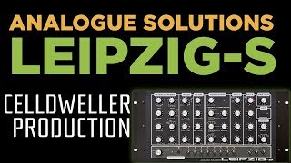 Video thumbnail for Celldweller Production: Analogue Solutions Leipzig-S by celldweller
