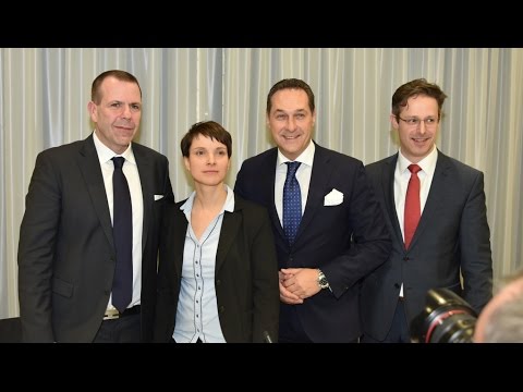 Die AfD bejubelt HC Strache - FPÖ-TV-Magazin 18.02.2016