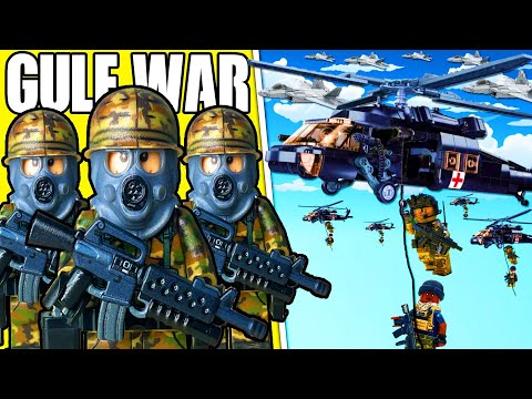 I built the GULF WAR in LEGO...