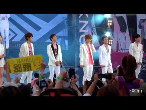 [FANCAM][HD]20120818 SMTOWN in Seoul "Dear My Family" EXO Focus