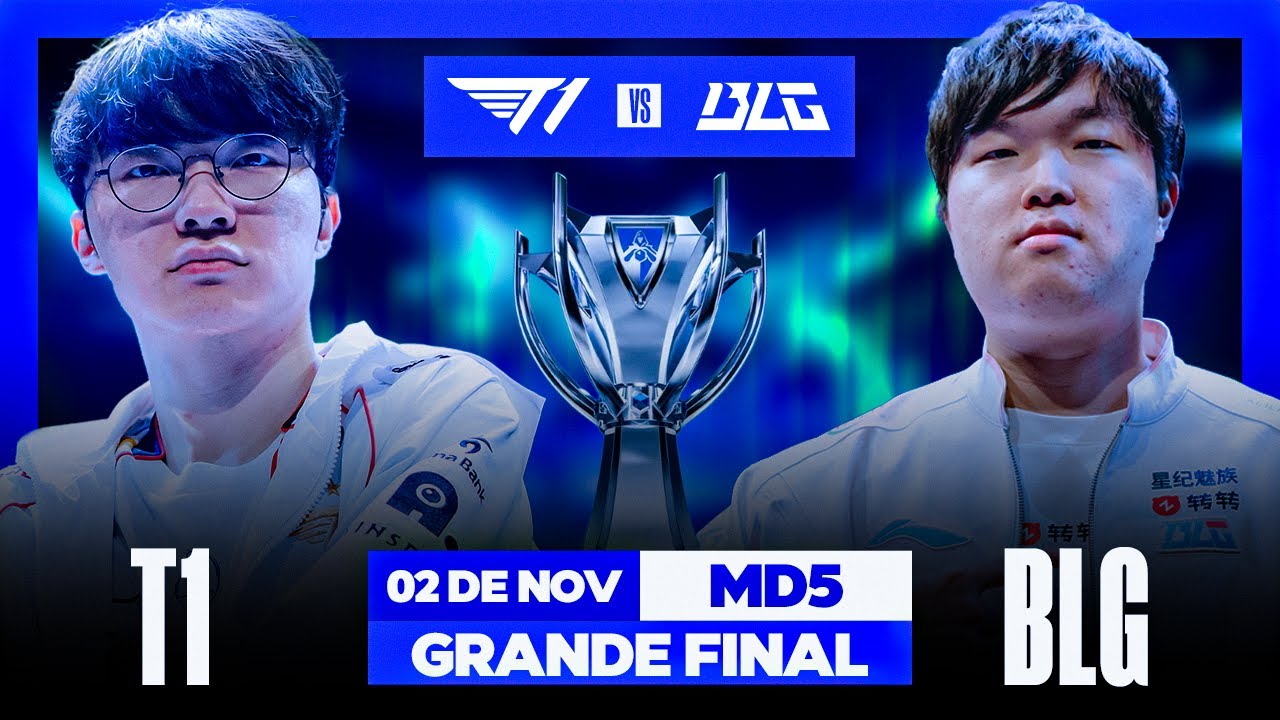 T1 x BLG | CoStream Worlds 2024 | Grande Final  - Ilha das Lendas #Worlds2024