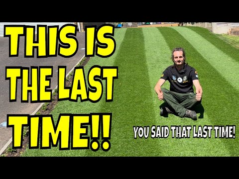 Never Mess Up Double Lawn Stripes Again : How Short Is 18mm