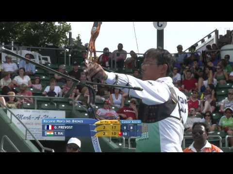 Gael Prevost v Tarundeep Rai – recurve men's bronze | Ogden 2012 Archery World Cup S3