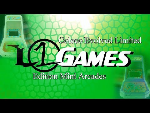 Coleco Evolved Limited Edition Mini Arcades unboxing