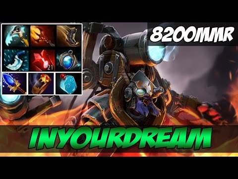 inYourdreaM 8200 MMR Plays Tinker vol 1 - Dota 2