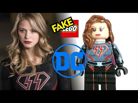 Fake Lego Overgirl Supergirl Arrowverse DC Custom Minifigure by POGO PG1532