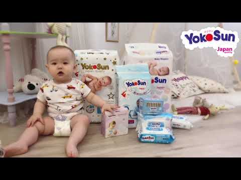 Подгузники-Трусики YokoSun Comfort Mini XL (12-20 кг) 16 шт   - Видео