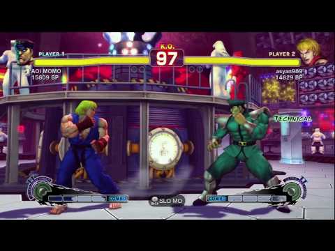 SSF4: AOI MOMO (M. Bison) vs. asyan989 (Ken)