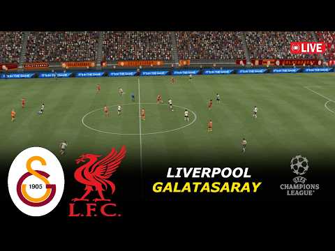 🔴Galatasaray vs Liverpool LIVE | Champions League 2026 | eFootball Pes21 Simulation