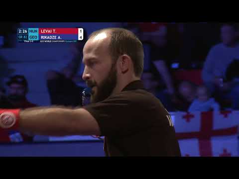 BRONZE GR - 82 kg: T. LEVAI (HUN) v. A. RIKADZE (GEO)