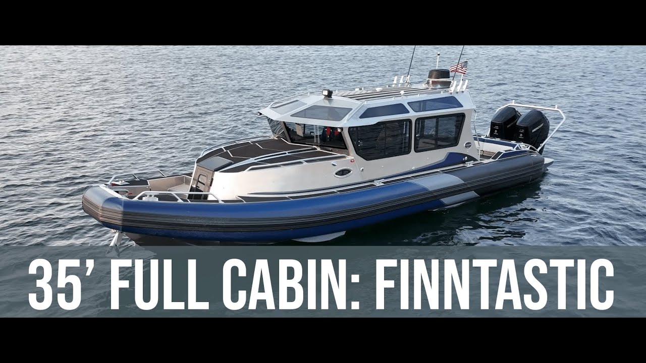 Watch video 2022 35' Full Cabin: FINNTASTIC Now 2022 35' Full Cabin: FINNTASTIC