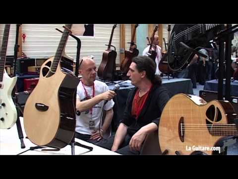 Interview luthier Laurent Huchard à Graines de Guitare 2014