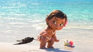 كرتون موانا وهيا صغيره الحلقه 1 cartoon moana عالم ديزني disney
