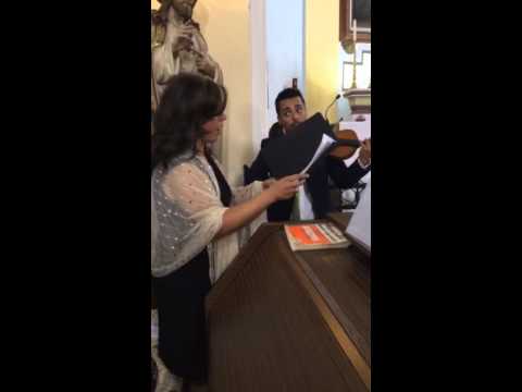 Soprano and Violinist Borgo di Tragliata Church Music - Sim